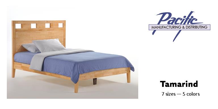 Tamarind Queen storage bed platform Queen size bed with tall